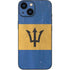Barbados Flag Distressed iPhone 13 Mini Skin